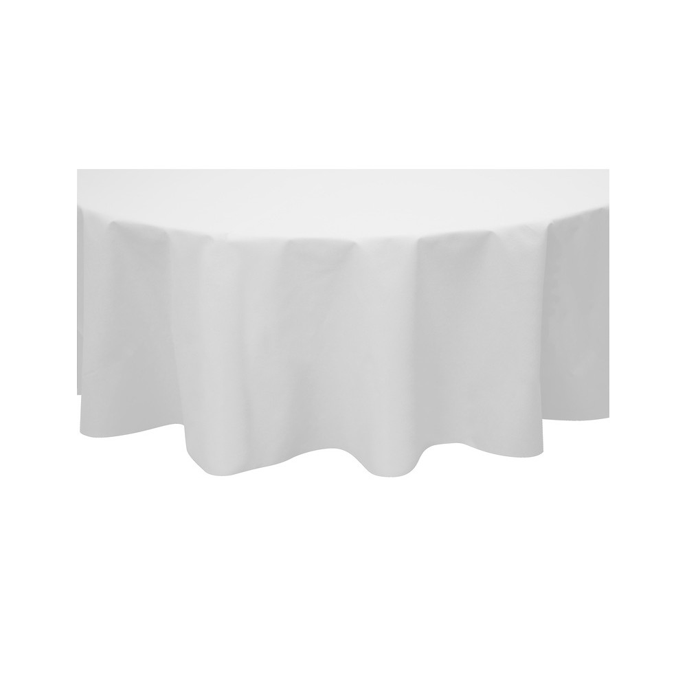 Nappe Ronde Blanche Non Tiss Cm Par