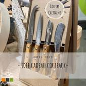 Offrez du tranchant à Noël ! 
Nos coffrets de couteaux allient élégance et performance, faisant d'eux le cadeau idéal pour les passionnés de cuisine. 🎁🔪 #CadeauNoël #CouteauxDeQualité #CuisineExquise